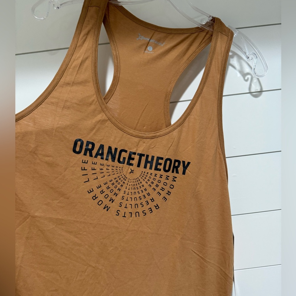 Orangetheory Brown Graphic Tank Top